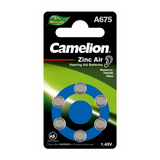 Camelion Hearing Aid Battery: A675 BP6