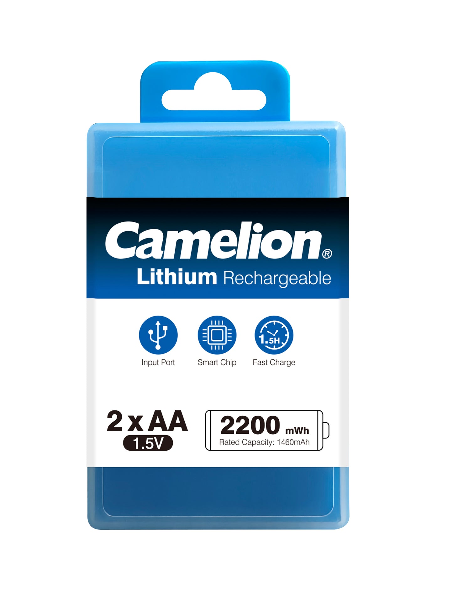 Camelion USB C rechargeable lithium batteries AA – 1.5V – 2200mWh