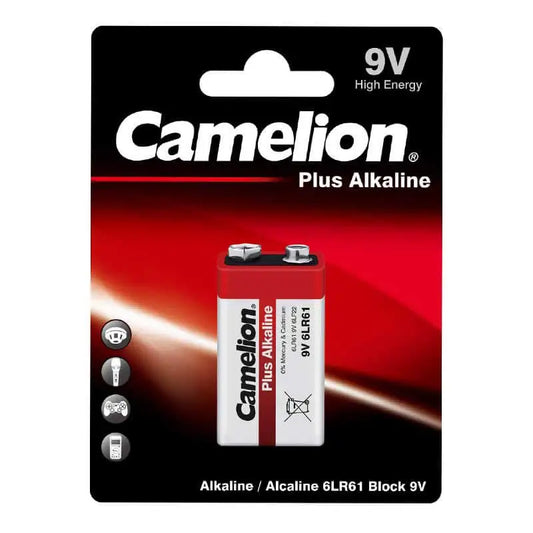 Camelion plus alkaline – 9V battery
