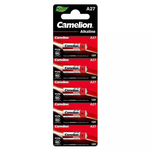 Camelion high volt alkaline battery – A27 (5 batteries)