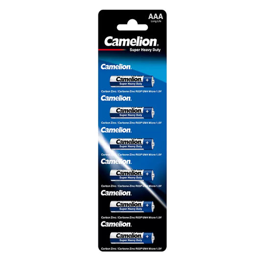 Camelion super heavy duty batteries – AAA6 (72 batteries)