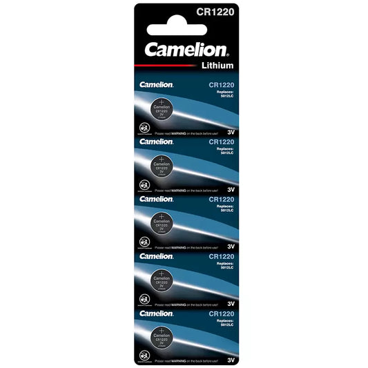 Camelion CR 1220 – BP5 (5 batteries)