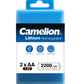 Camelion USB C rechargeable lithium batteries AA – 1.5V – 2200mWh