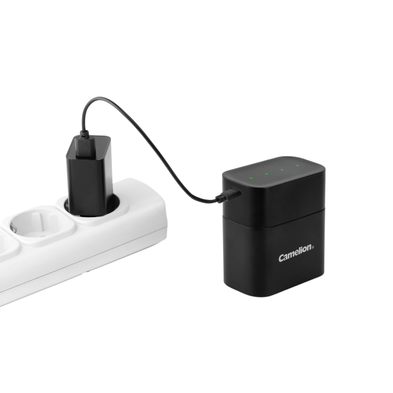 Lithium Batteries & Charger set (4AA) - LBC-329MST