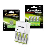 Charger BC 1010 + 1000 mAh AA4 & 1100 mAh AAA2 batteries