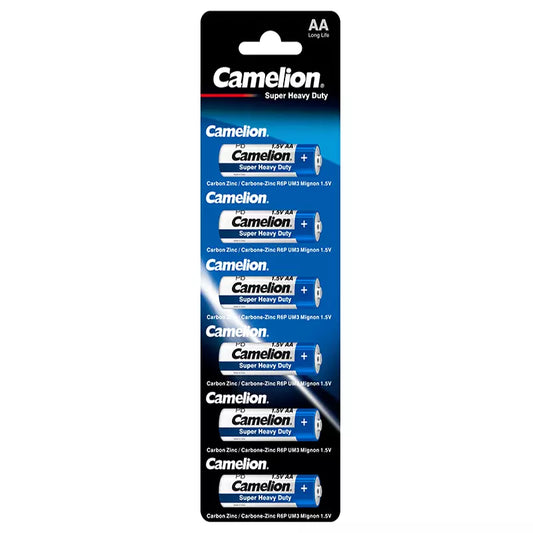 Camelion super heavy duty batteries – AA6
