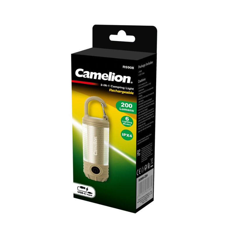 Rechargeable Camping Light RS908