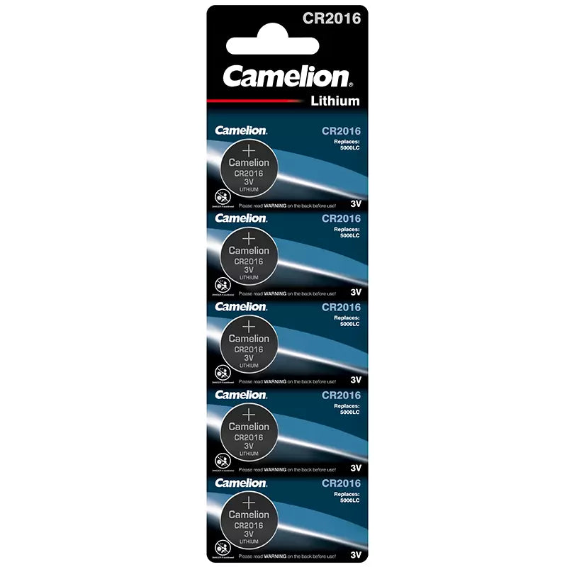 Camelion CR-2016 BP5 (5 batteries)